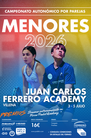 CAMPEONATO AUTONÓMICO MENORES 2026
